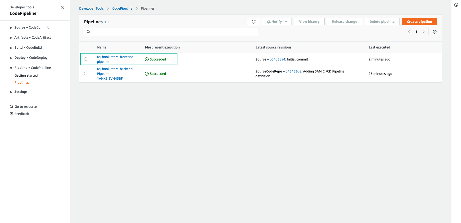 FrontEndPipeline